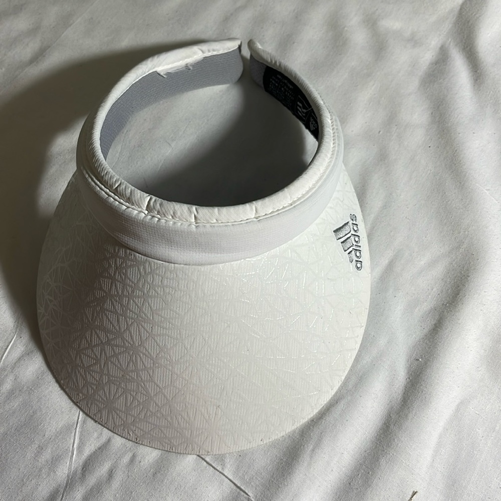 Adidas hard visor white